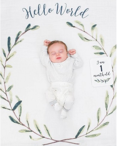 GgigiaGiò copertina neonato bambina invernale - Naturalmente Bimbi -  Articoli Neonati Online